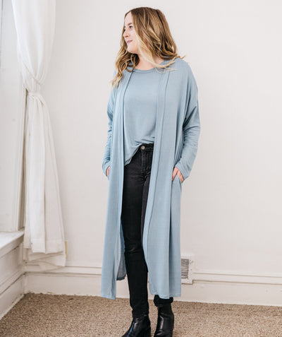 STROLL duster in Light Blue<br/>(Less than perfect)