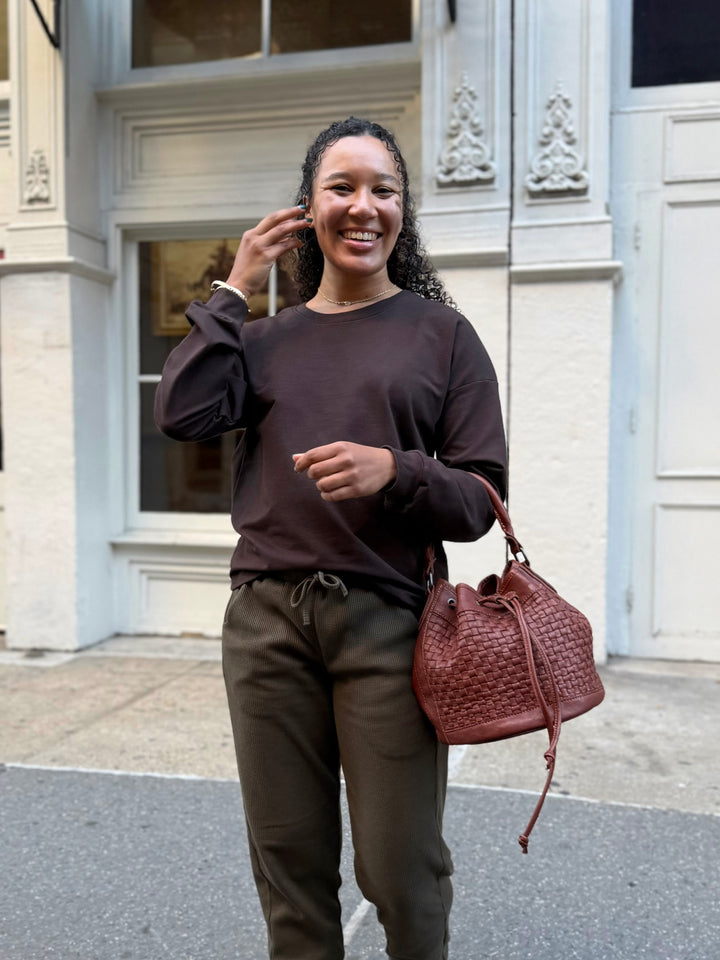 AKARI top in Chocolate Torte