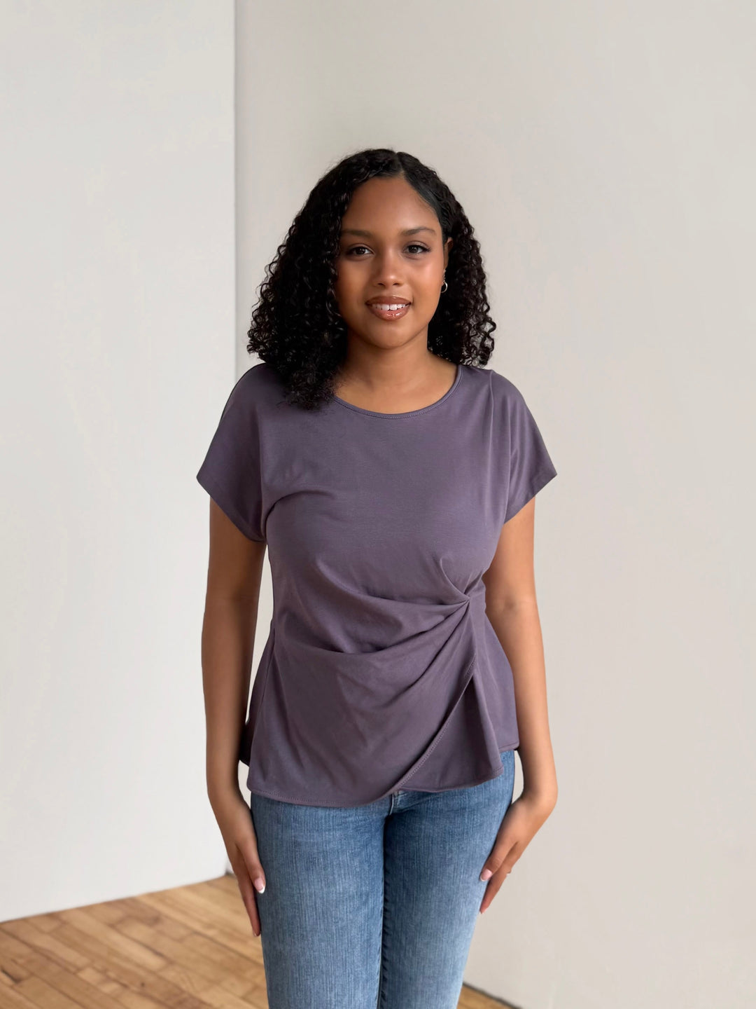 KEIRA top in Dewberry