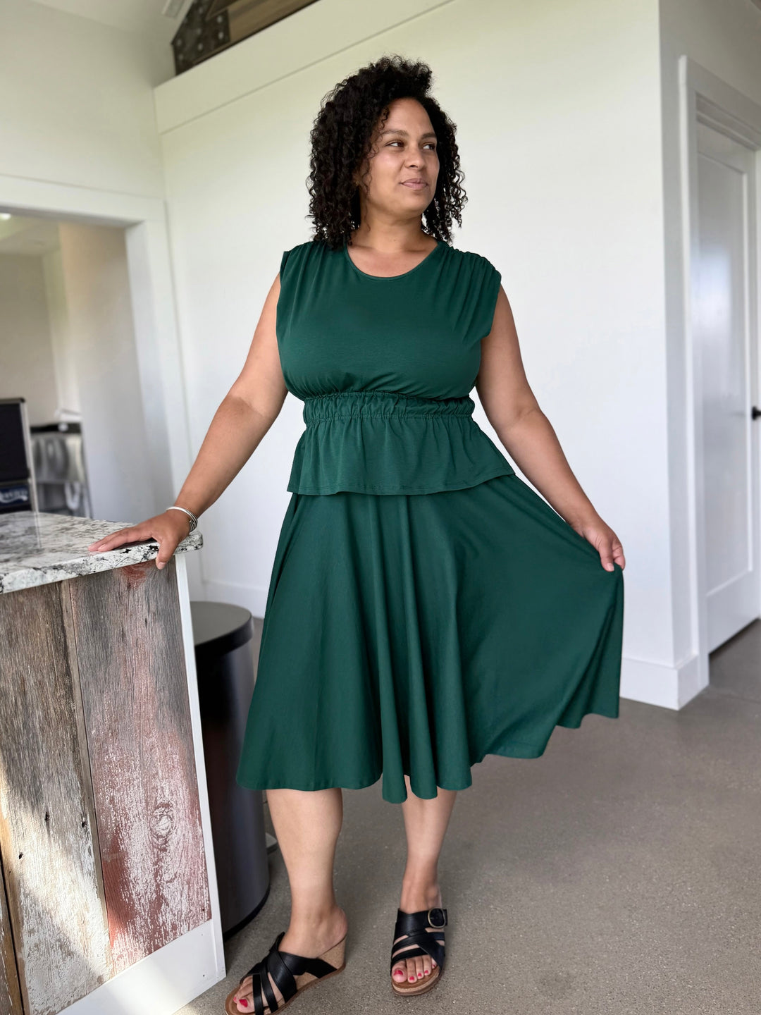 KACI tank in Dark Green