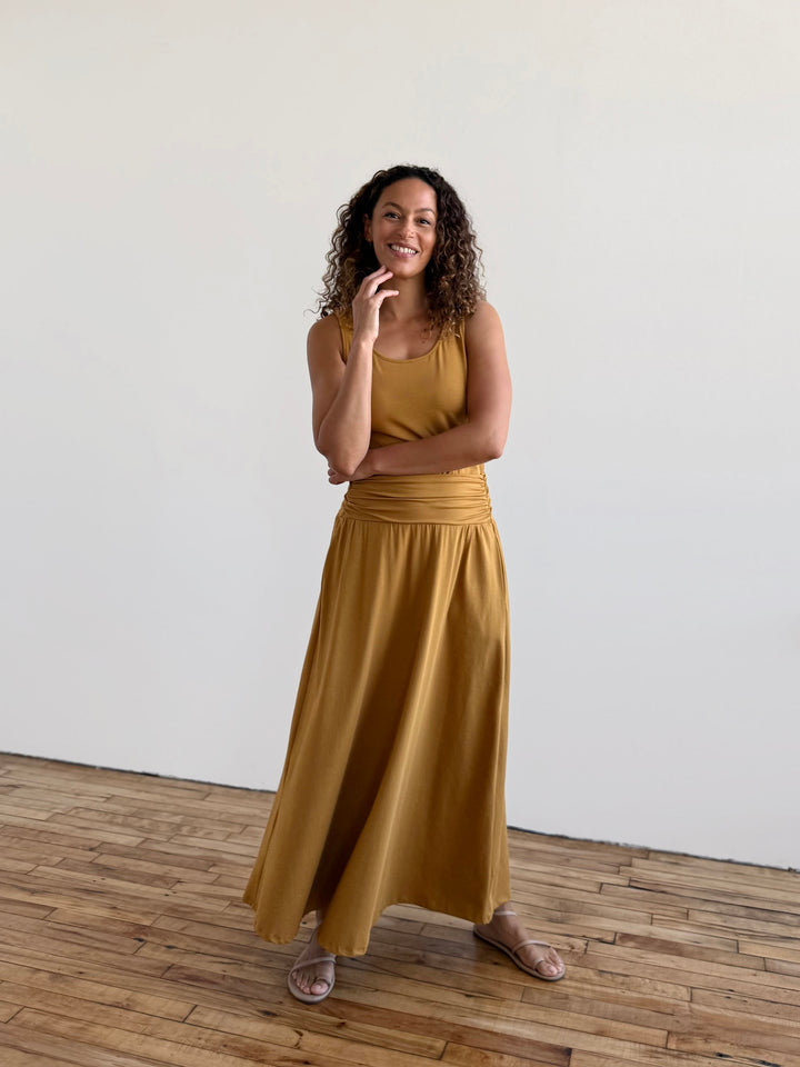 ABIGAIL tank in Light Amber