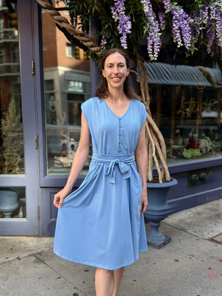 SERAPHINA dress in Light Cornflower