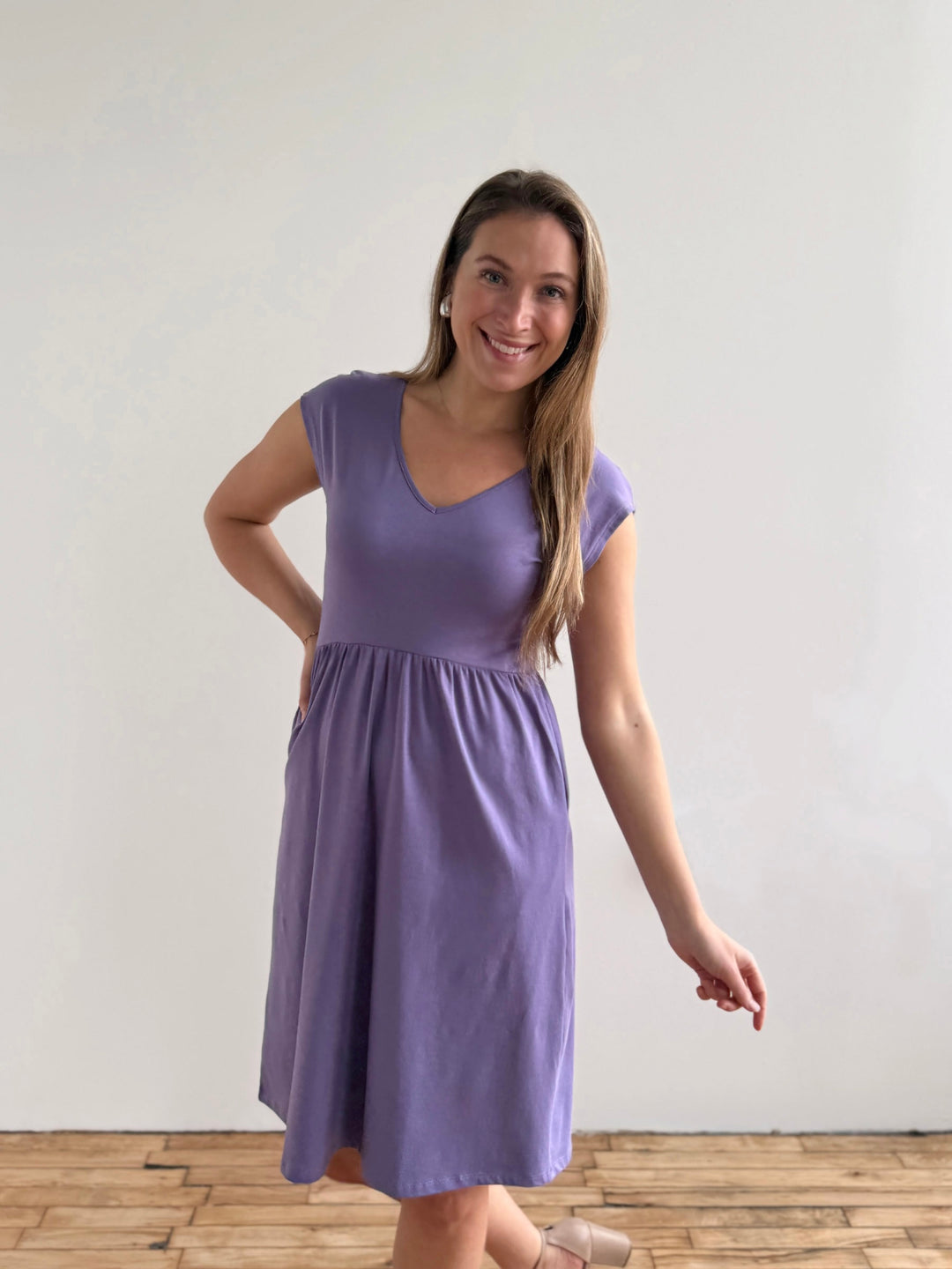 ESSIE dress in Purple Haze