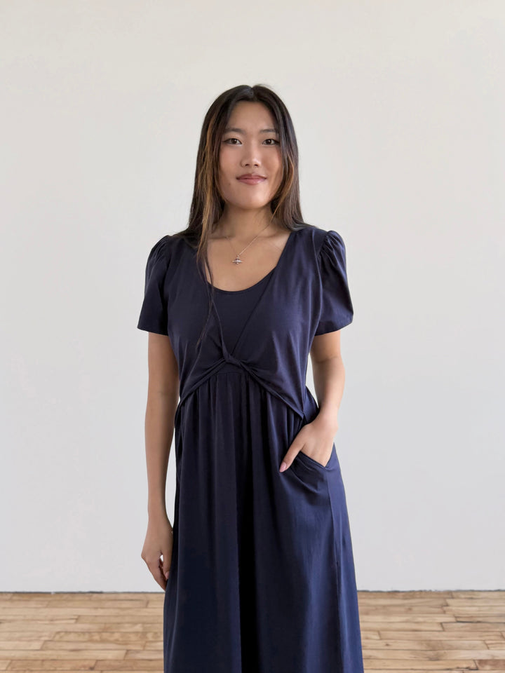 MONICA dress in Navy