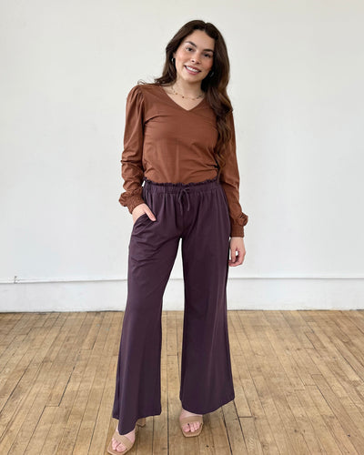 TONYA top in Cacao Brown