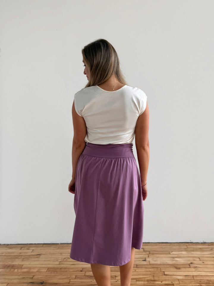 CONNIE skirt in Dusty Orchid