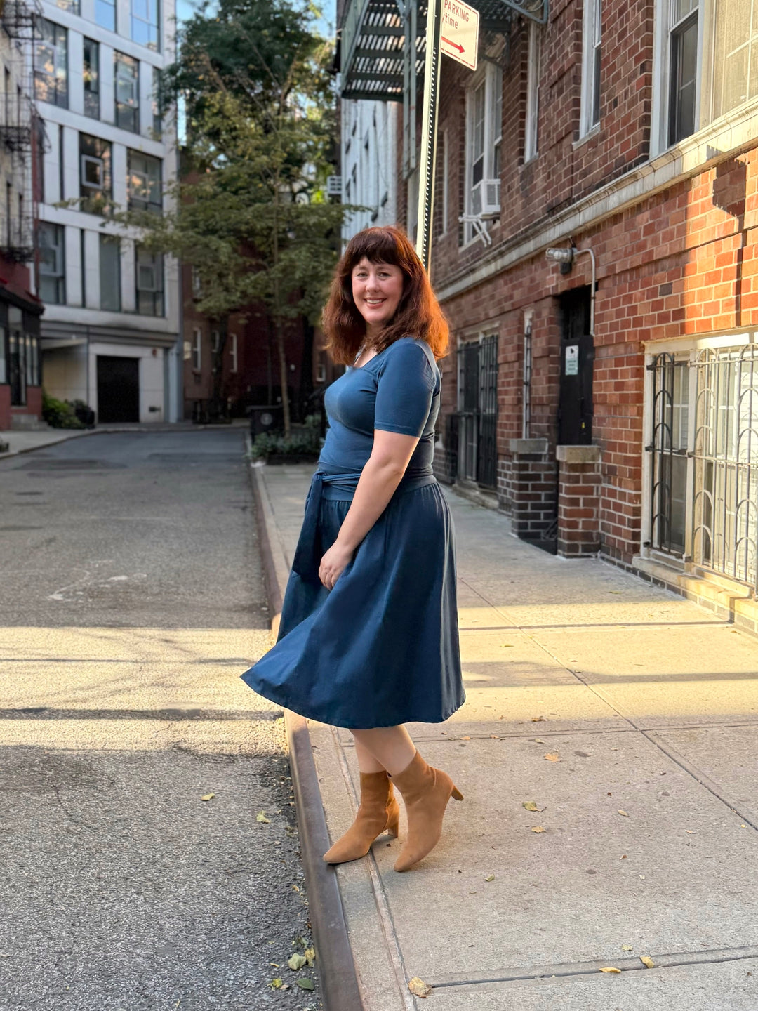 CONNIE skirt in Atlantic Blue