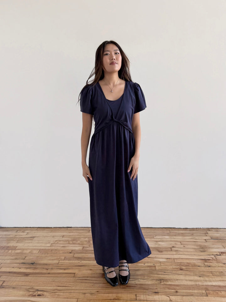 MONICA dress in Navy