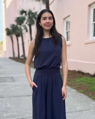 CAMELLIA skirt in Navy