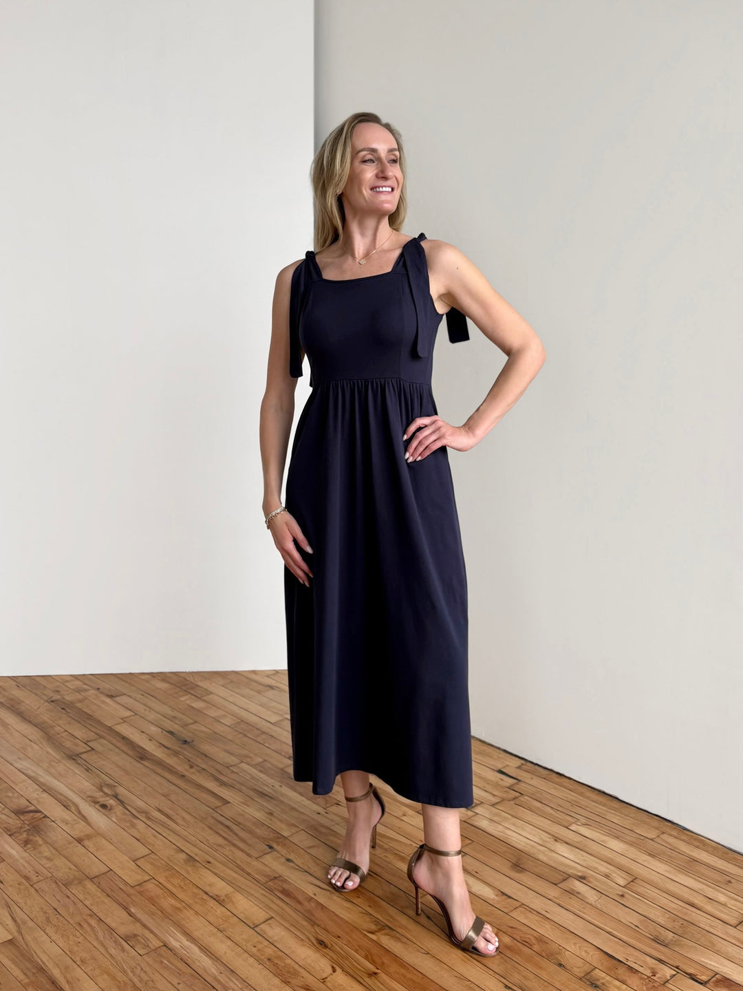 VERONA dress in Navy