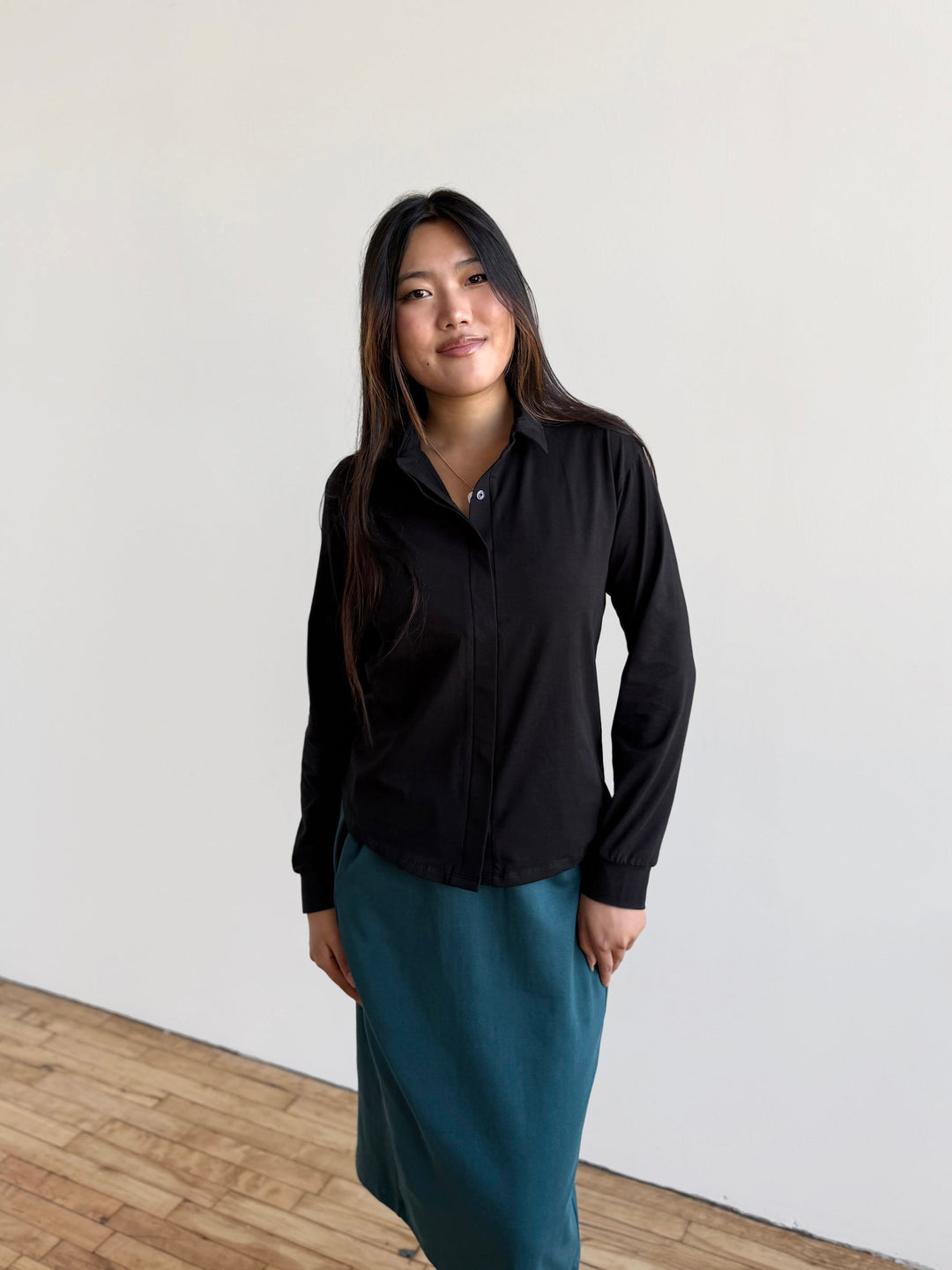 DEVON blouse in Black