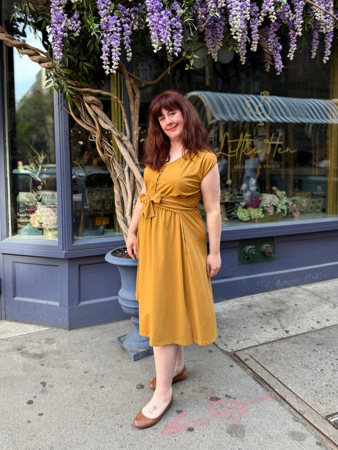 SERAPHINA dress in Light Amber