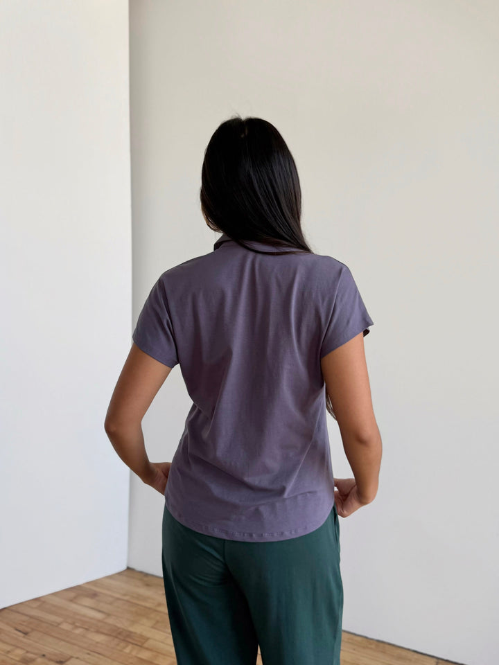 SAMARIA top in Dewberry