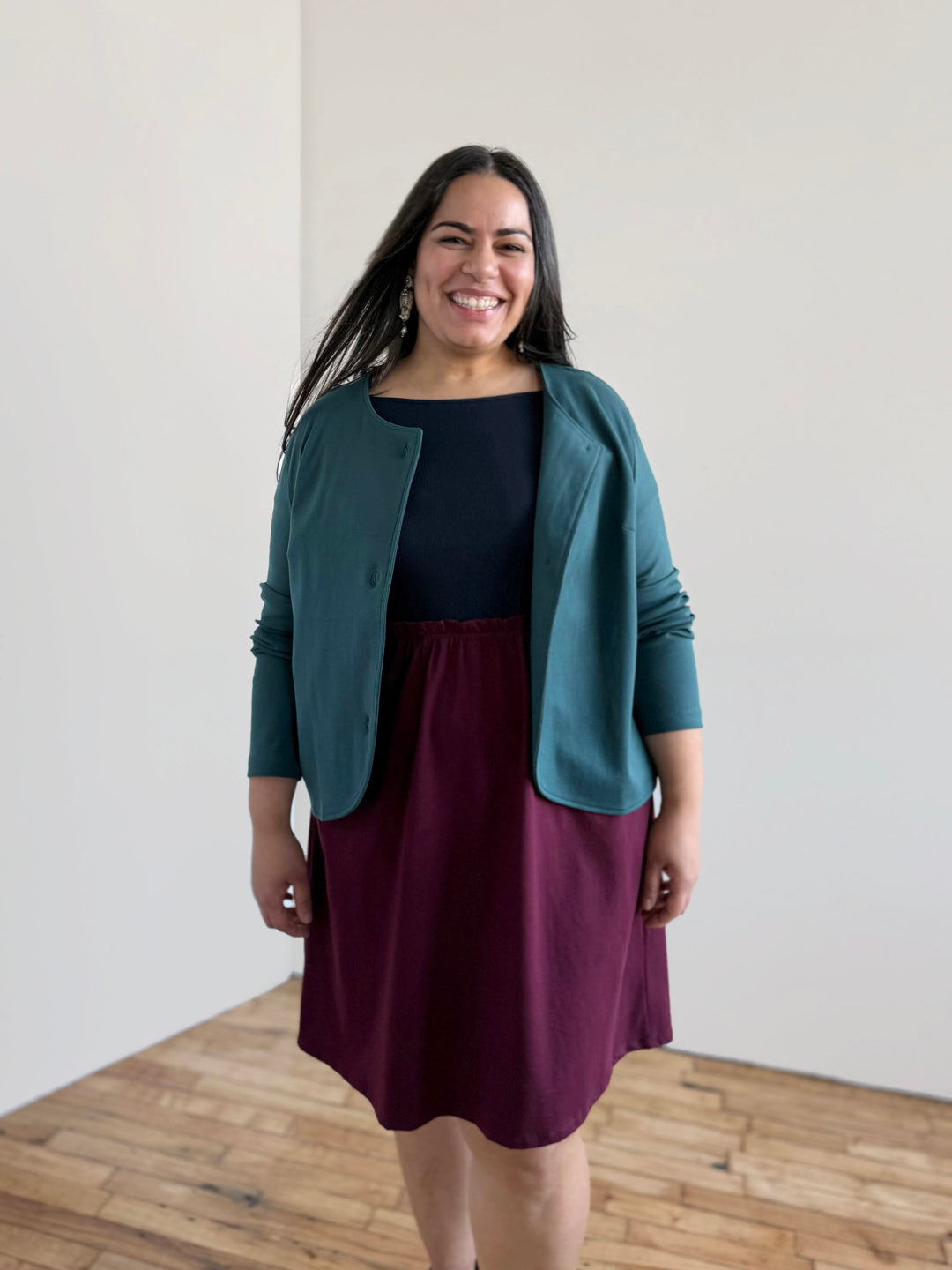 WAVERLY jacket in Deep Sea