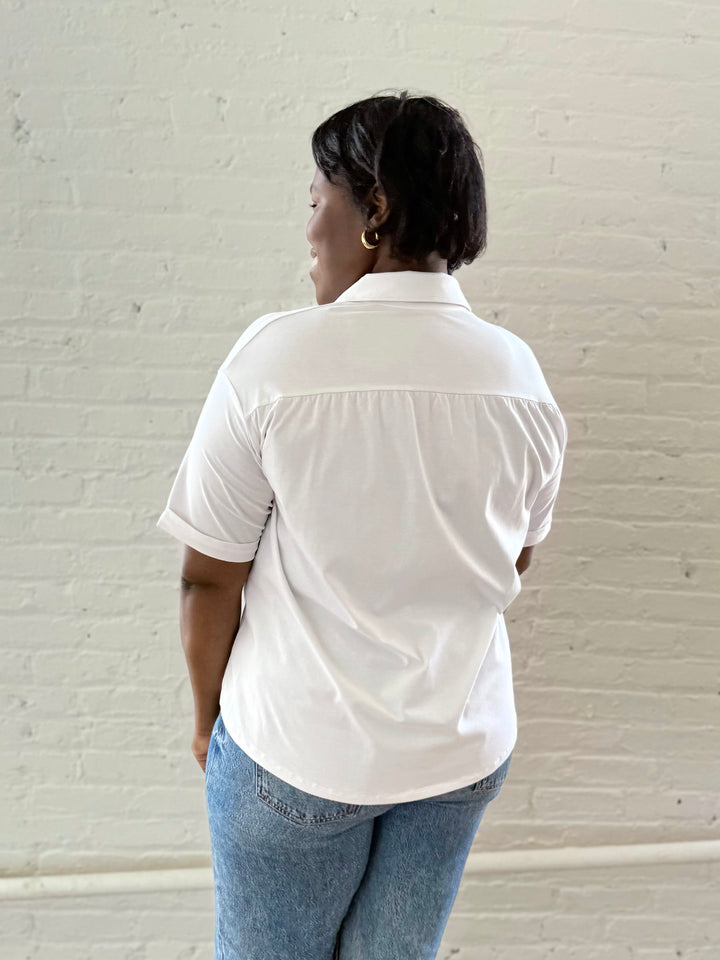 BEVERLY top in White