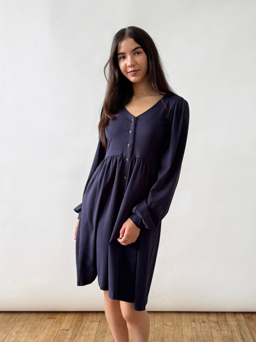 LUCILLE dress in Navy