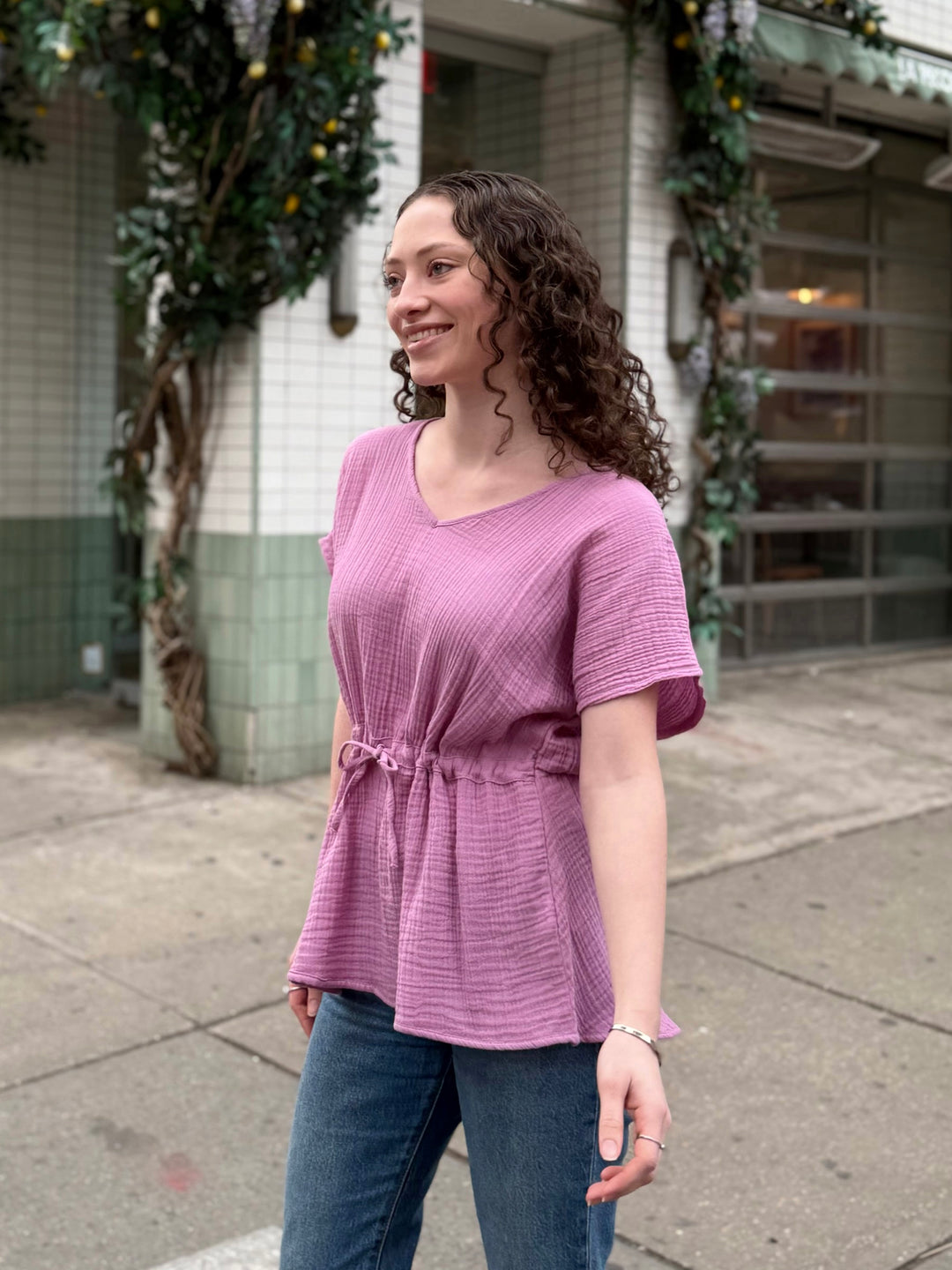 JOVIE top in Soft Orchid