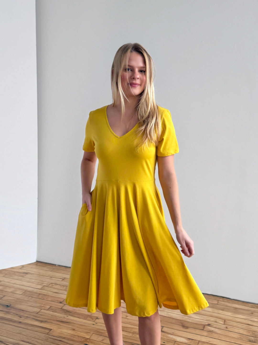 ADINA dress in Sunflower
