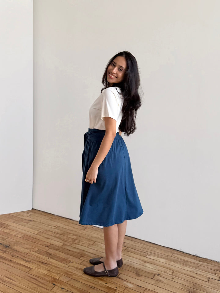 CONNIE skirt in Atlantic Blue