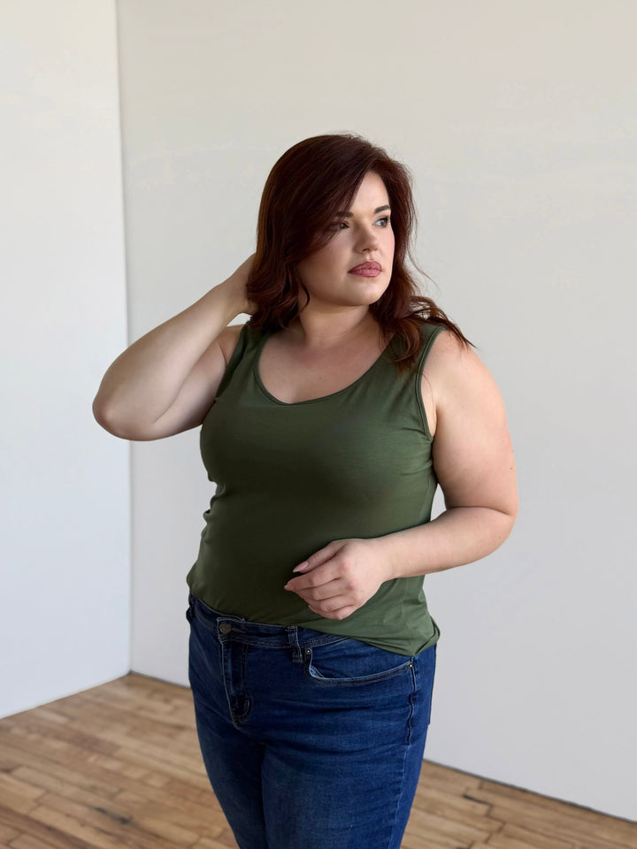 ABIGAIL tank in Meadow Green