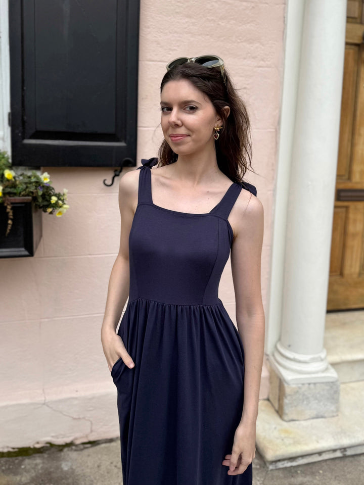VERONA dress in Navy