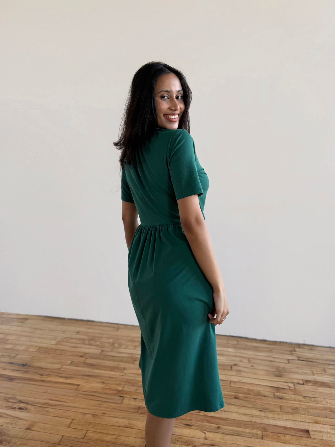EVELYN dress in Bold Juniper