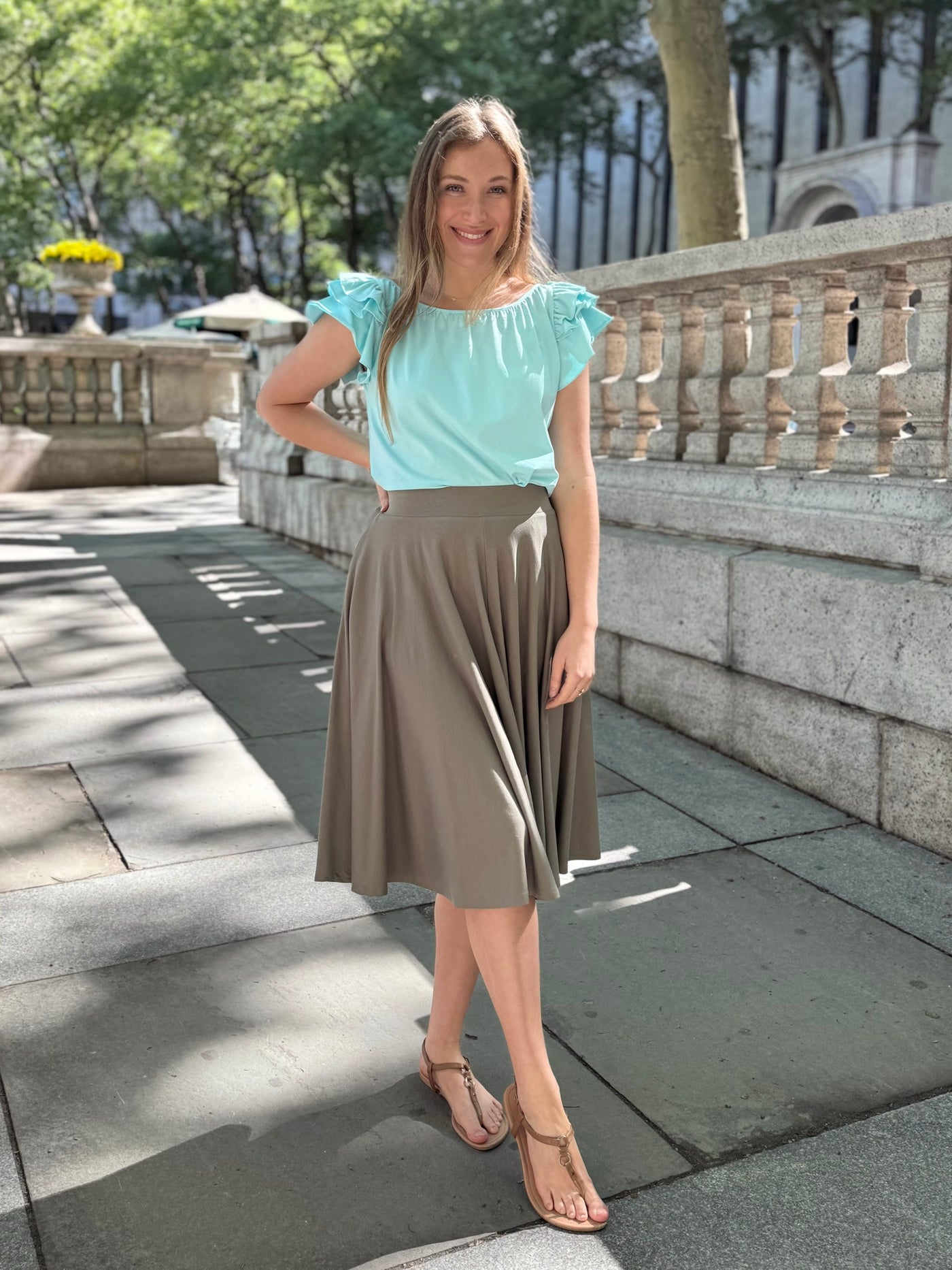 CIELA skirt in Silver Sage