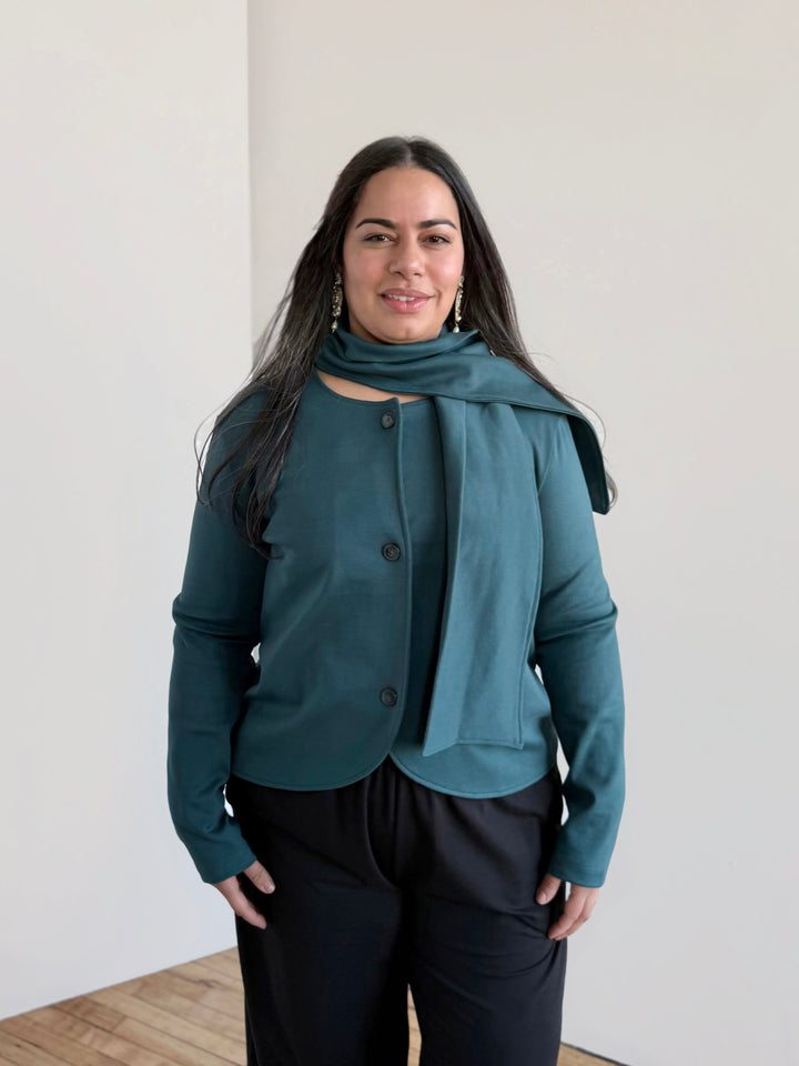 WAVERLY jacket in Deep Sea