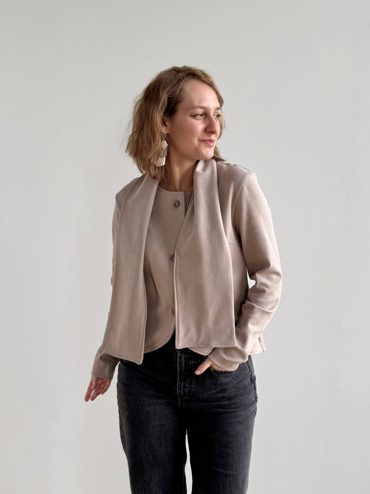 WAVERLY jacket in Desert Sand
