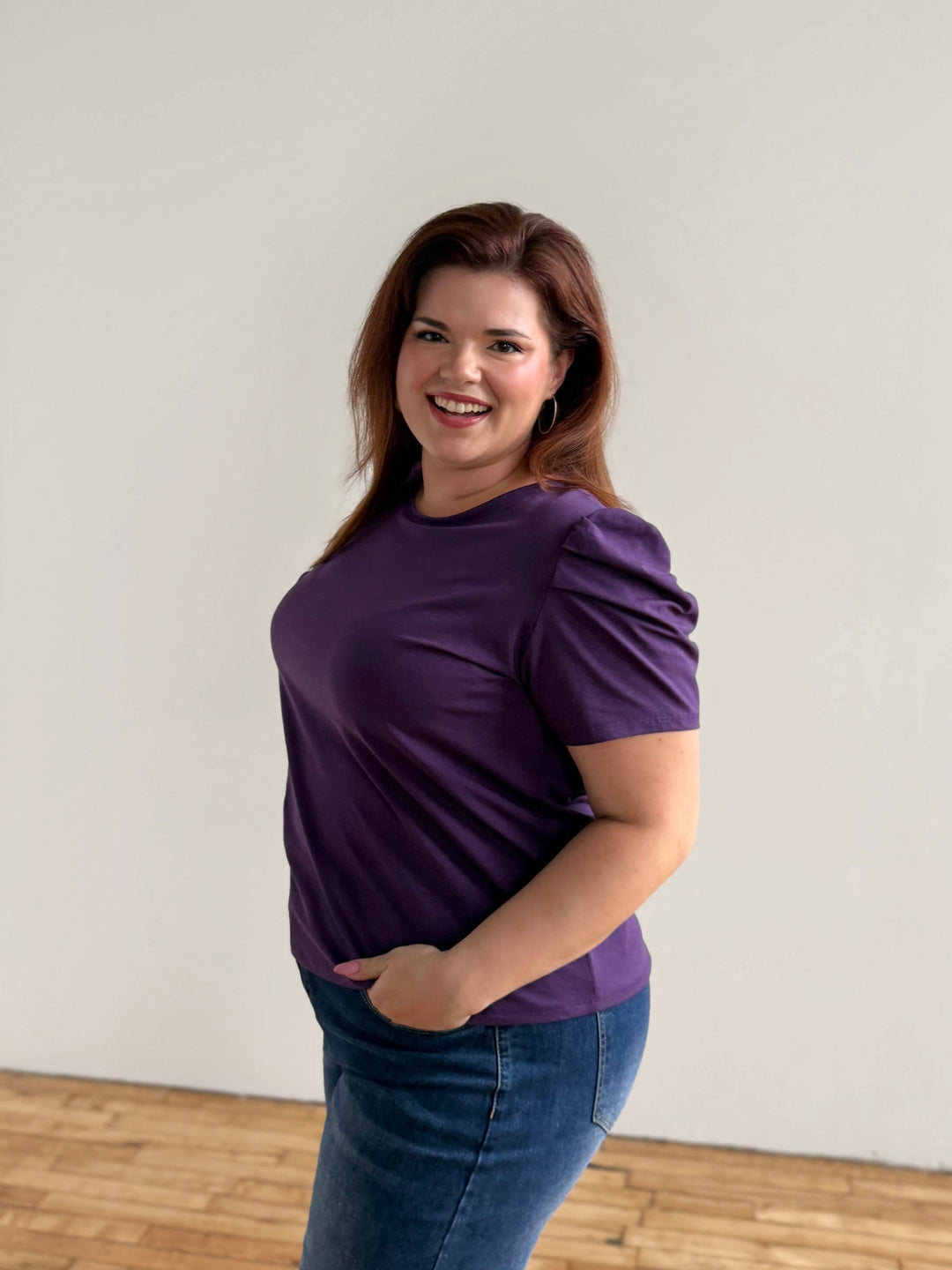 NOLITA tee in Midnight Dahlia