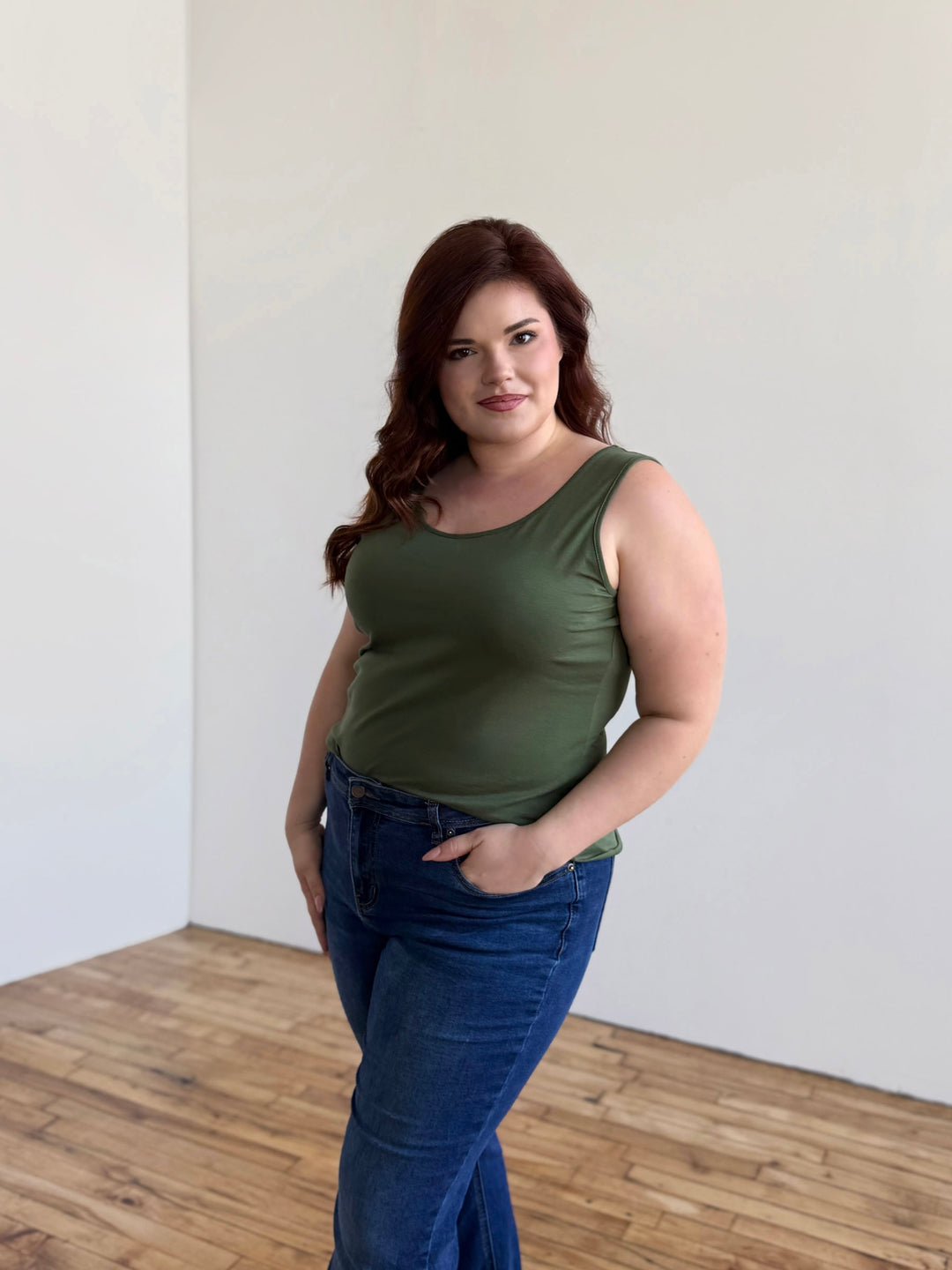 ABIGAIL tank in Meadow Green