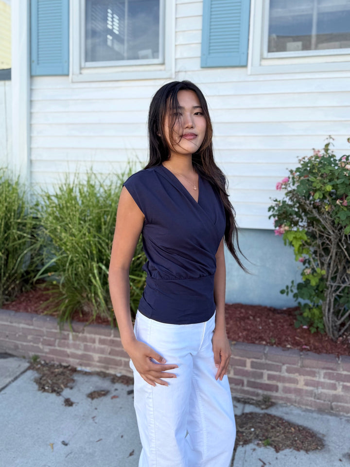 JOLIE top in Navy