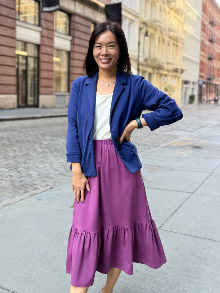 EMILE skirt in Deep Lilac