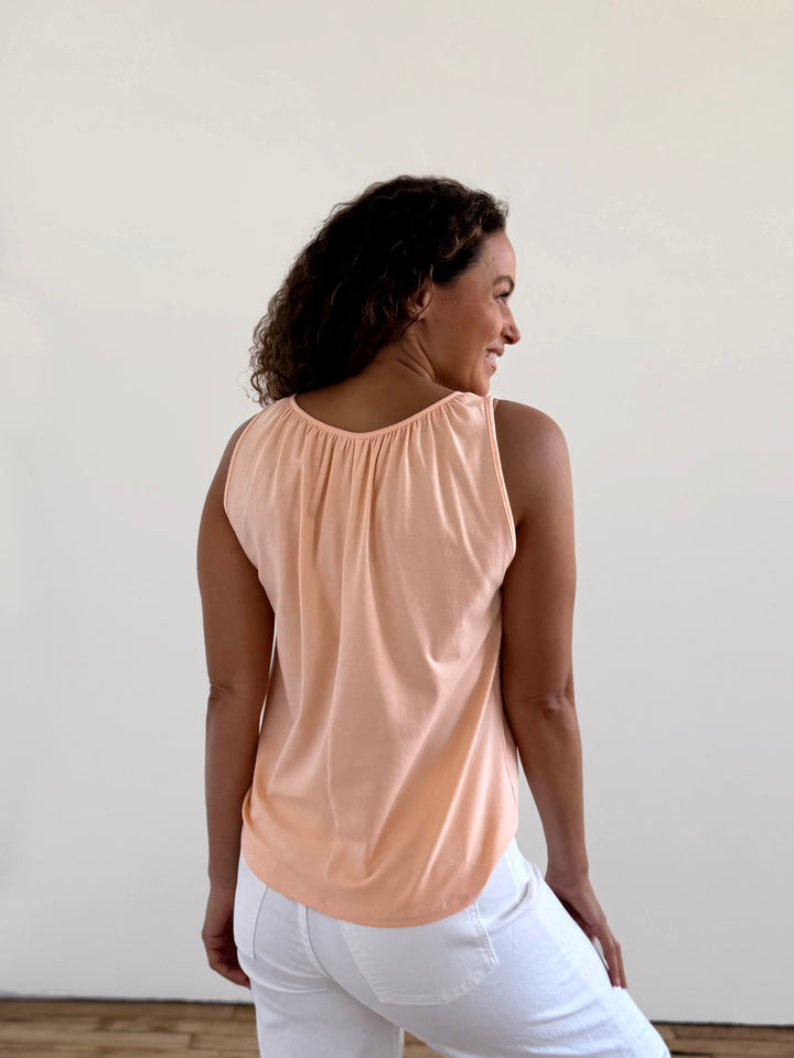 NADIA tank in Apricot