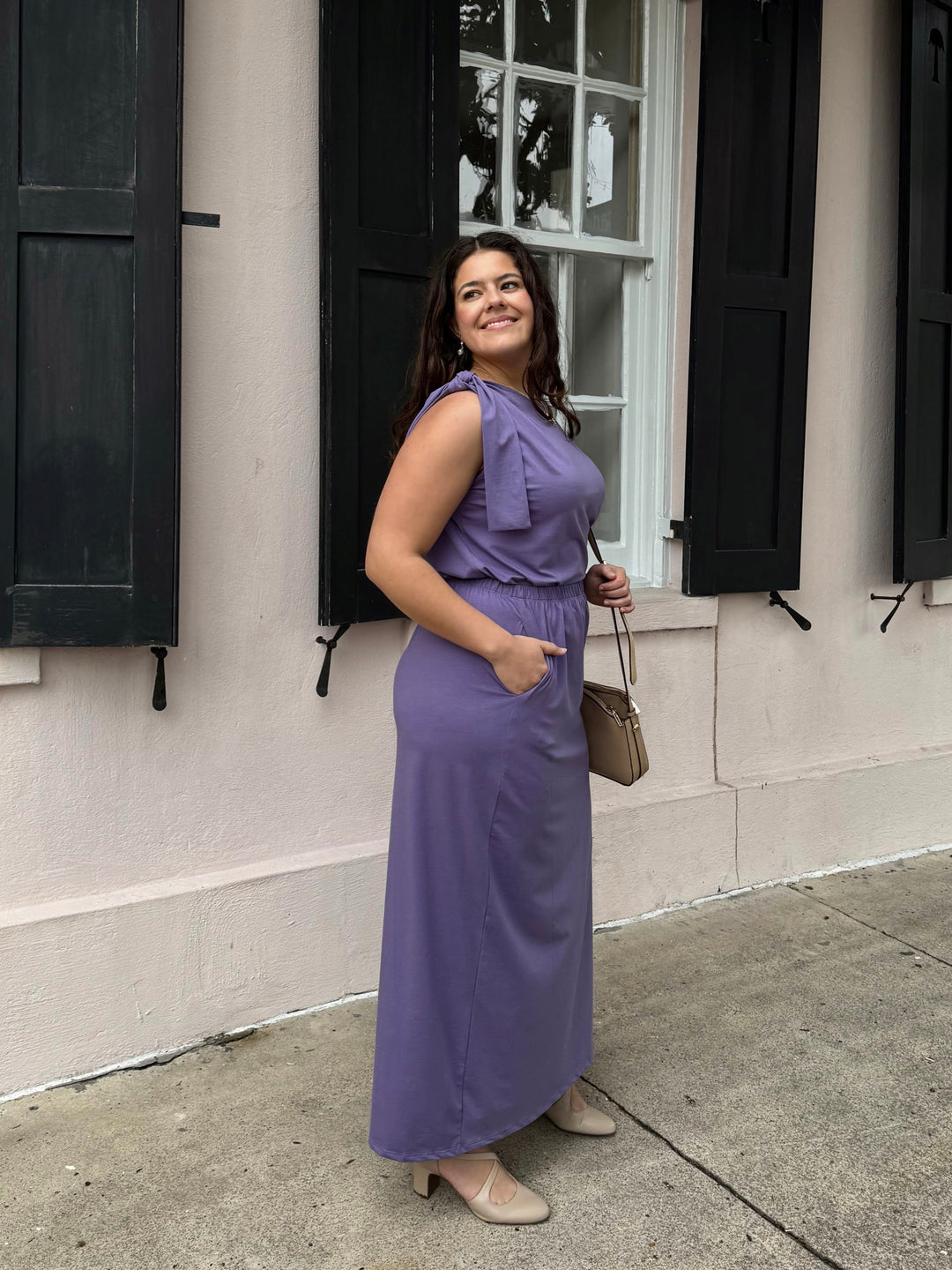 AMARA skirt in Purple Haze