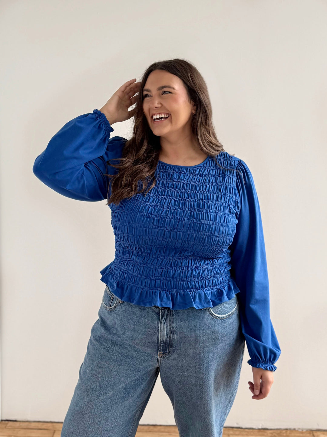 CAECILIA top in Blue Iolite