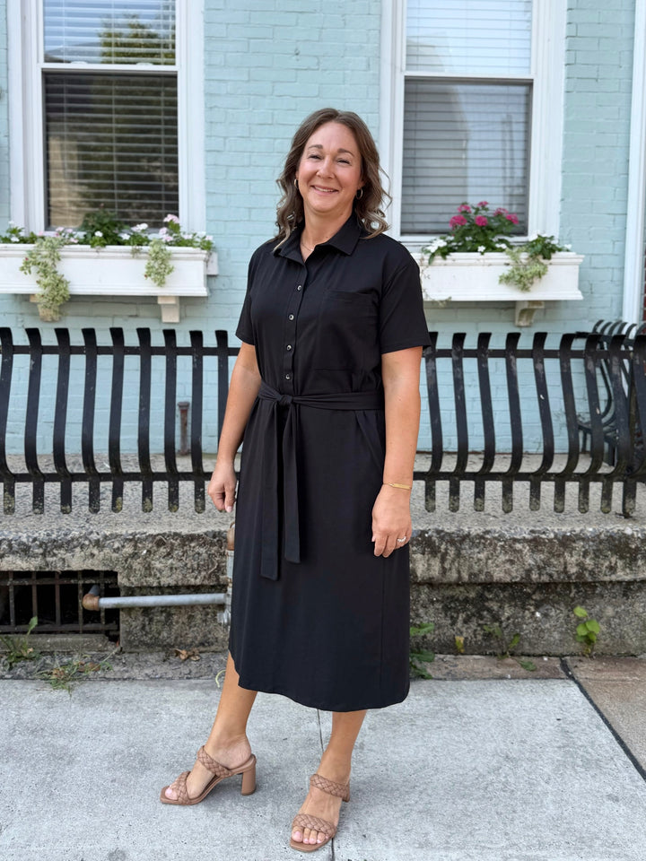 VANYA dress in Black