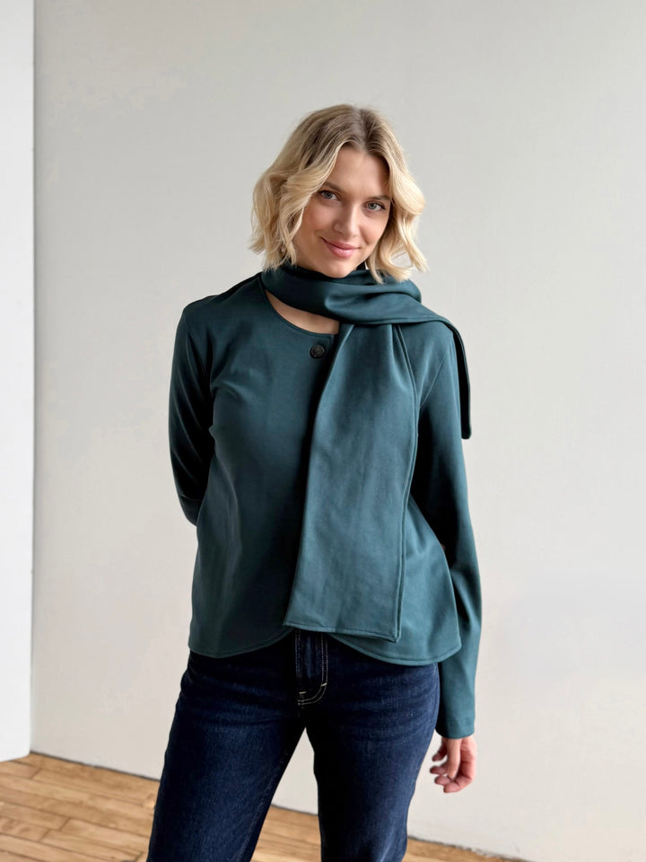 WAVERLY jacket in Deep Sea