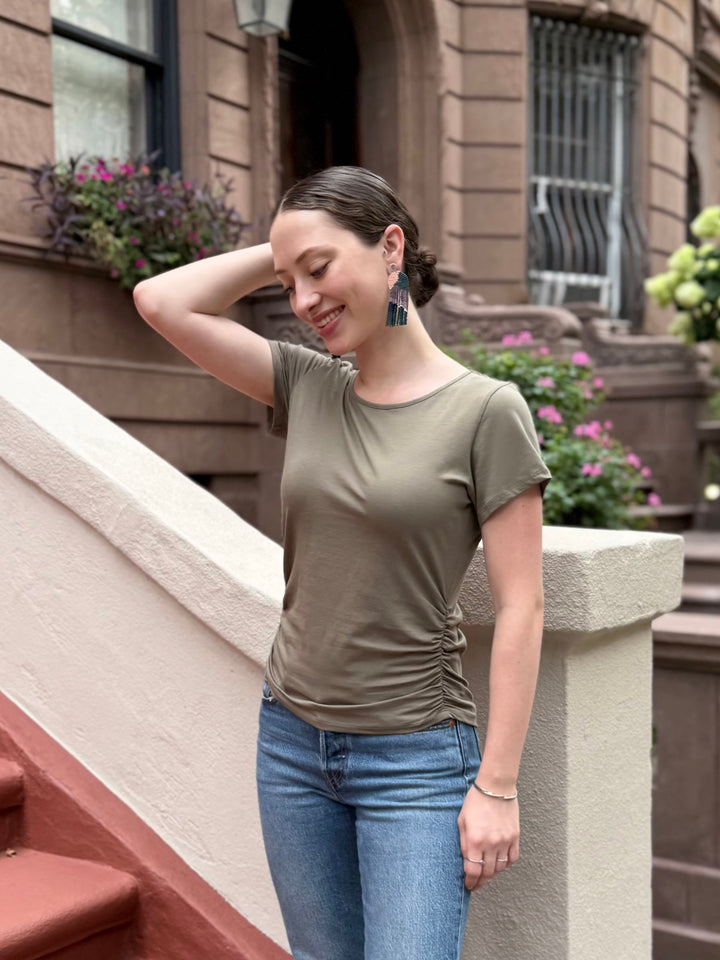 WINNIE tee in Silver Sage