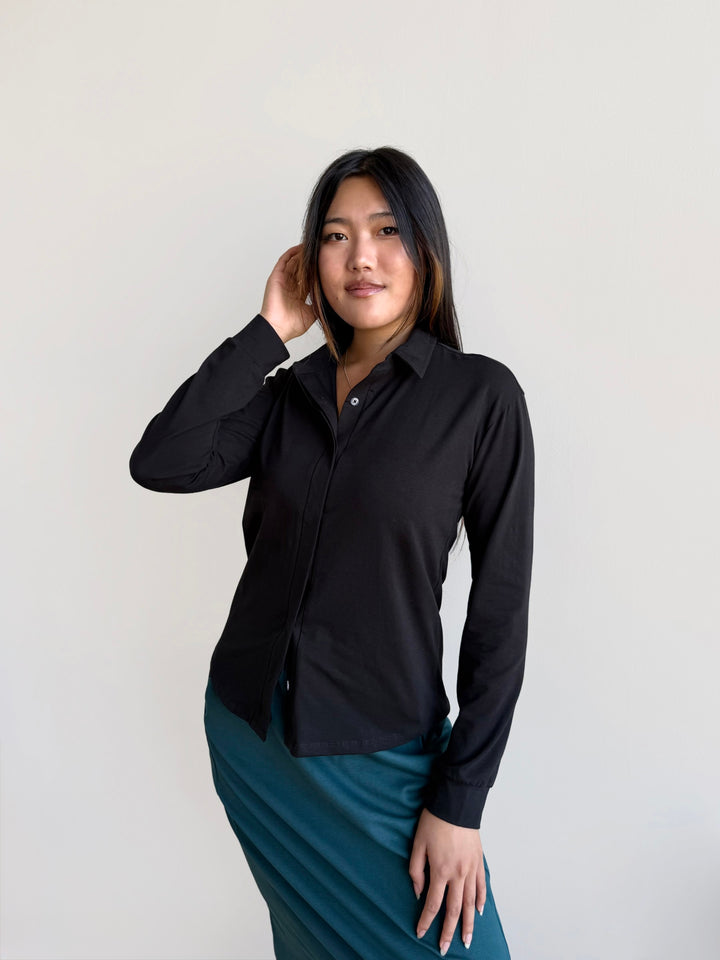 DEVON blouse in Black