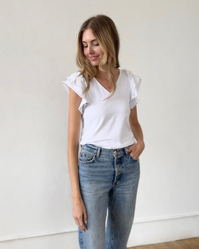 FLORENCE top in White