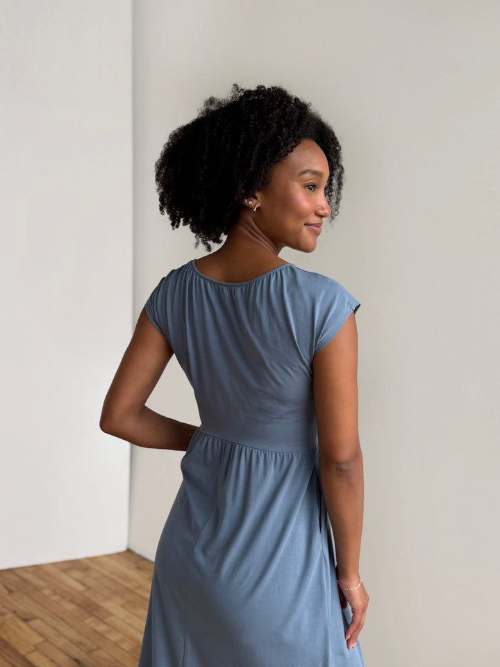 DINAH dress in Blue Dusk