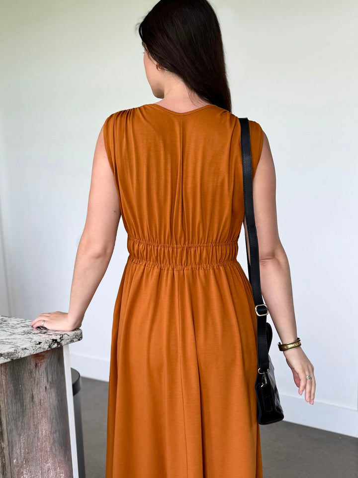HAMPTON dress in Spiced Cider