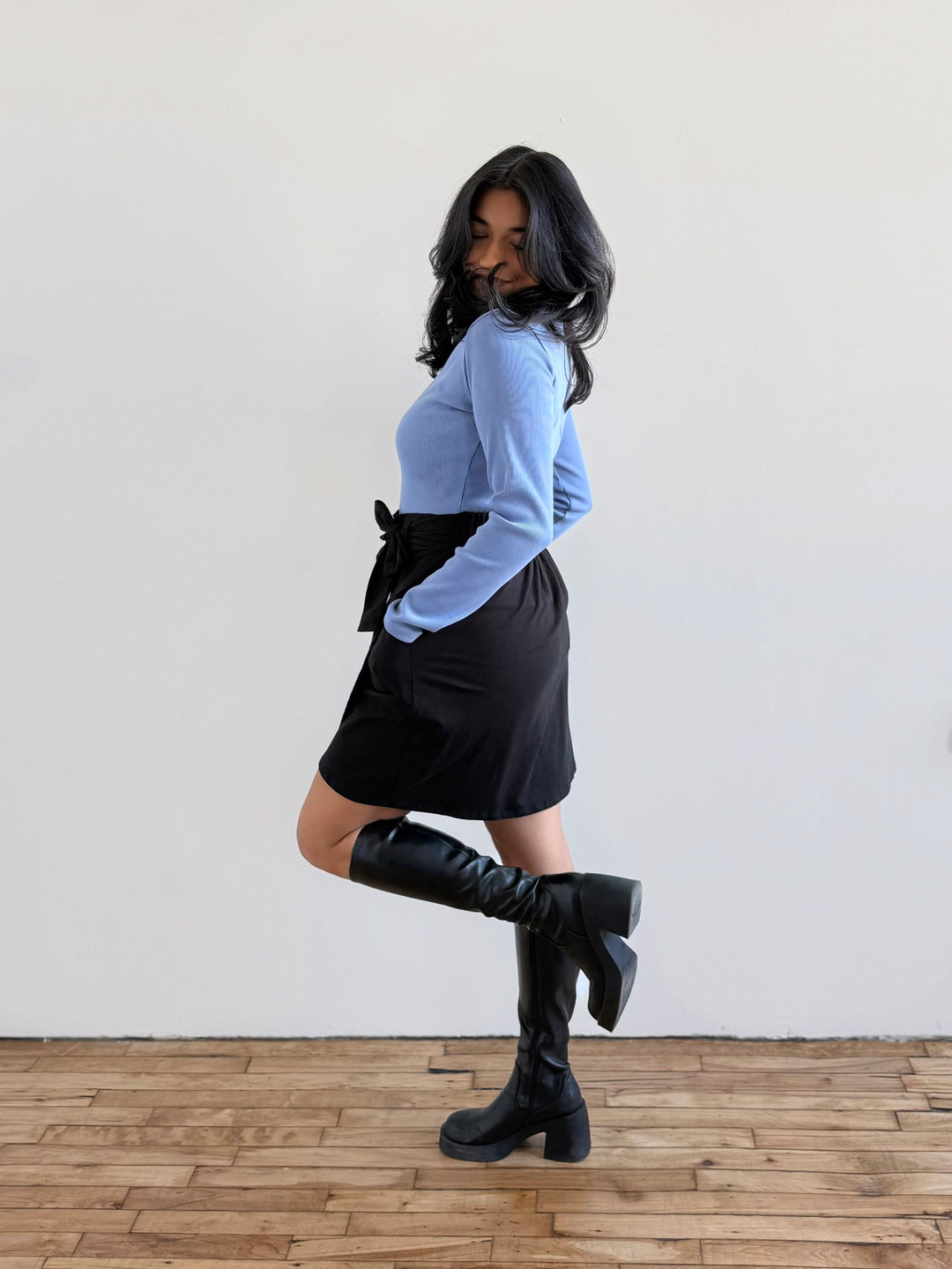 TULIP skirt in Black