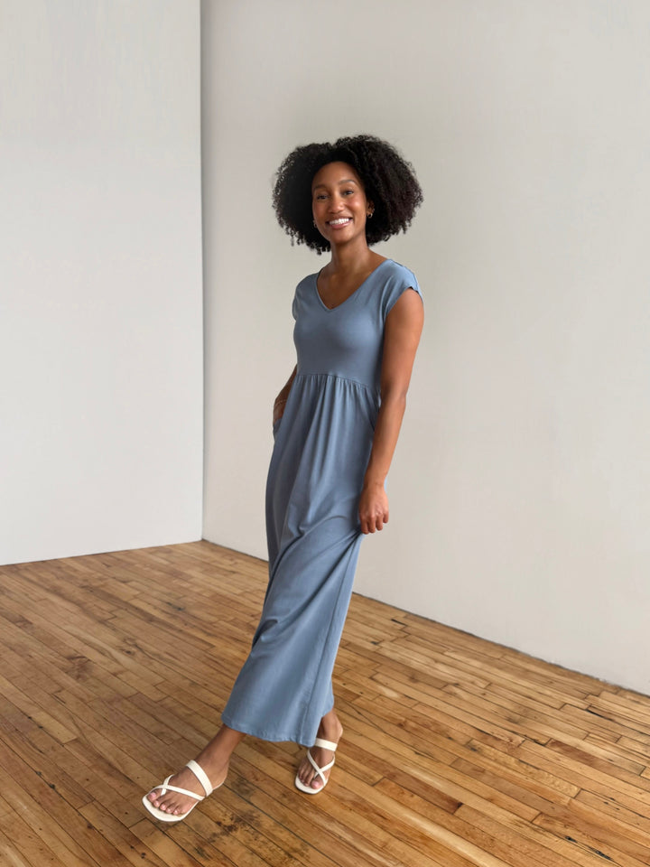 DINAH dress in Blue Dusk