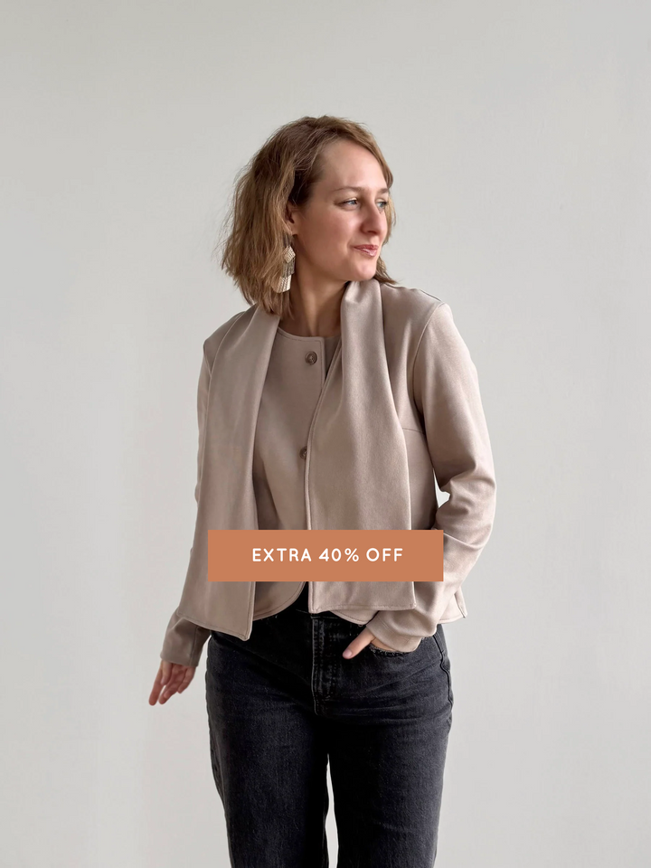 WAVERLY jacket in Desert Sand