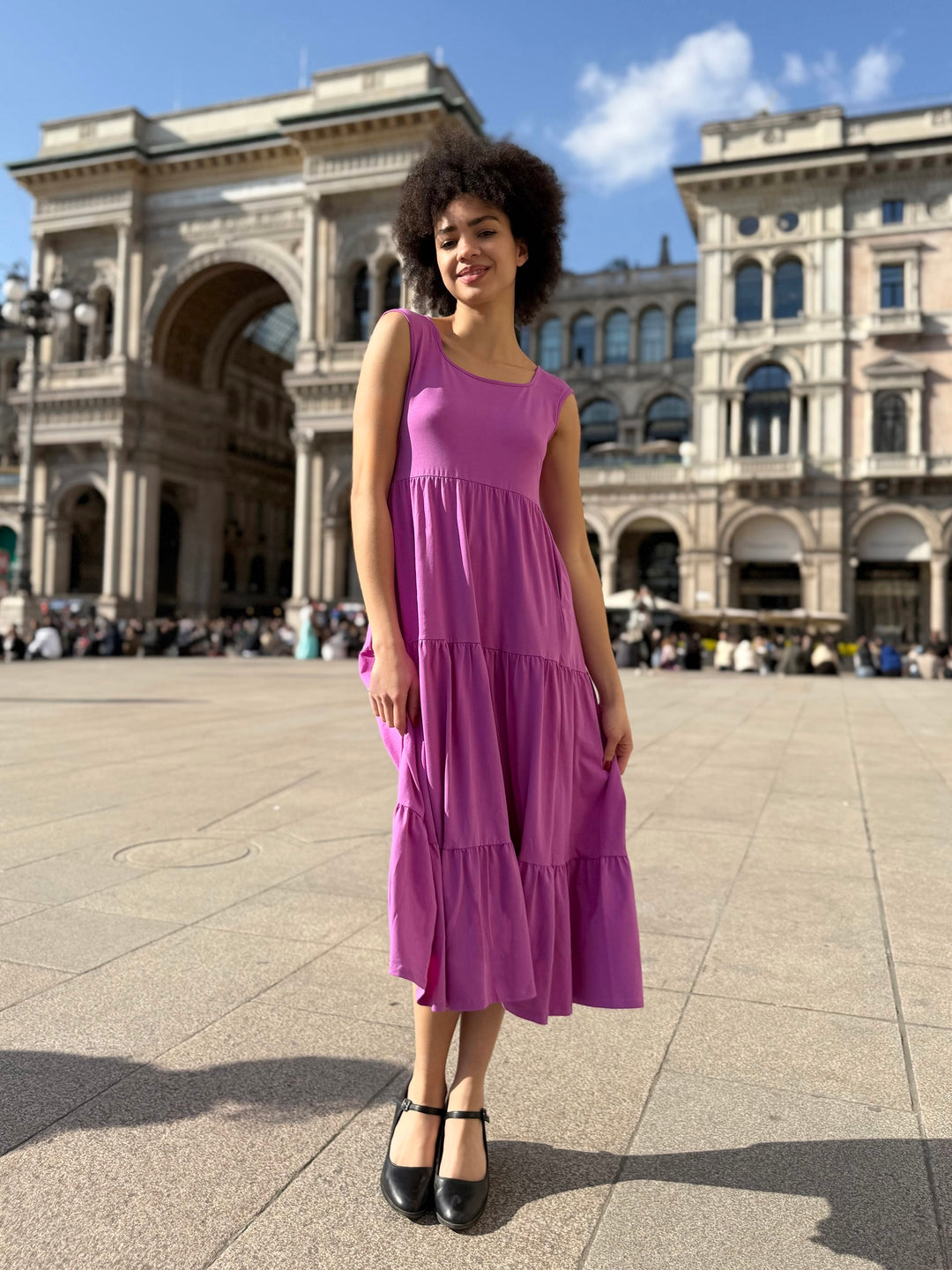 DARCY dress in Magenta Bloom – Elegantees DARCY dress in Magenta Bloom – Elegantees