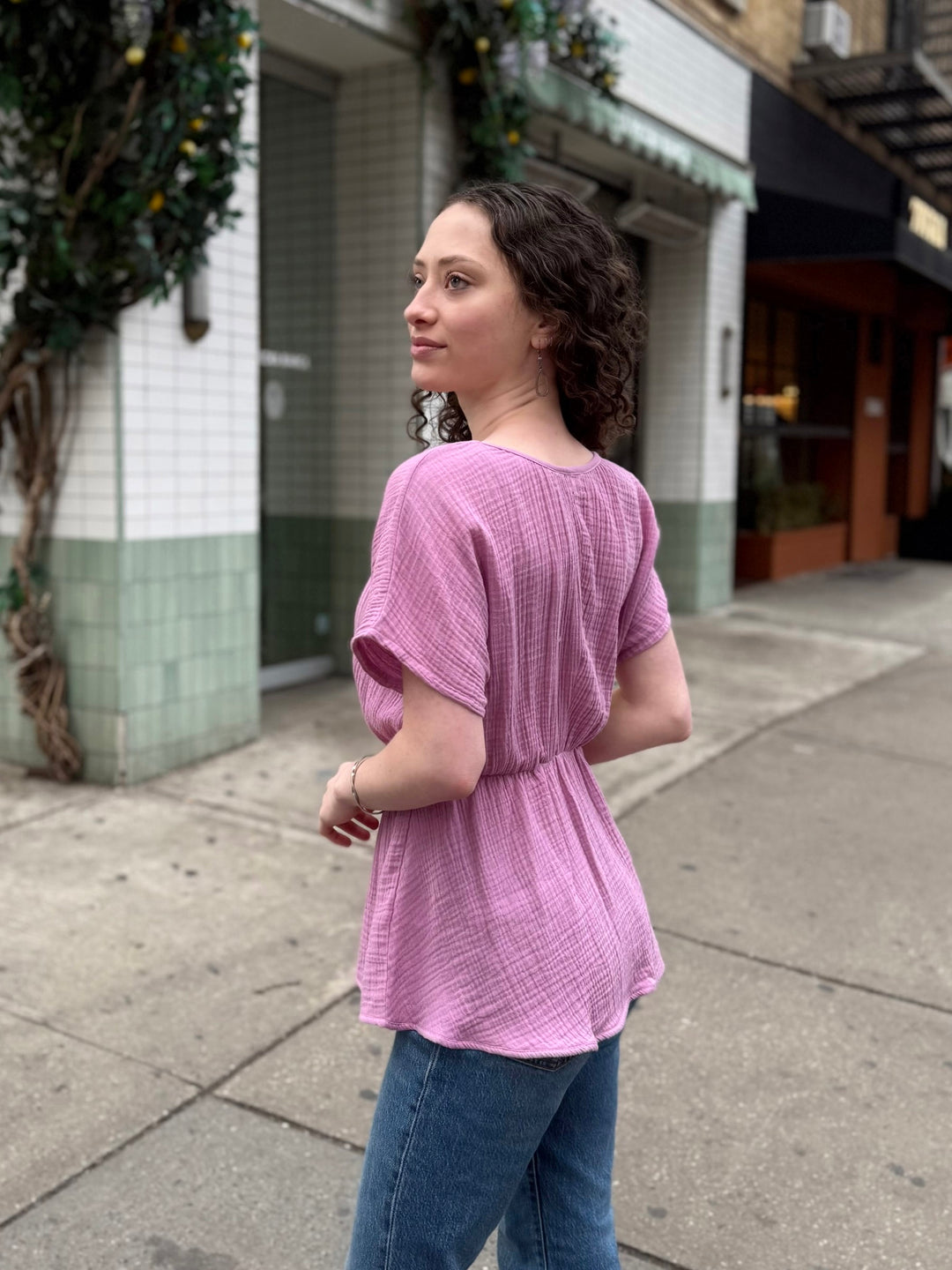 JOVIE top in Soft Orchid