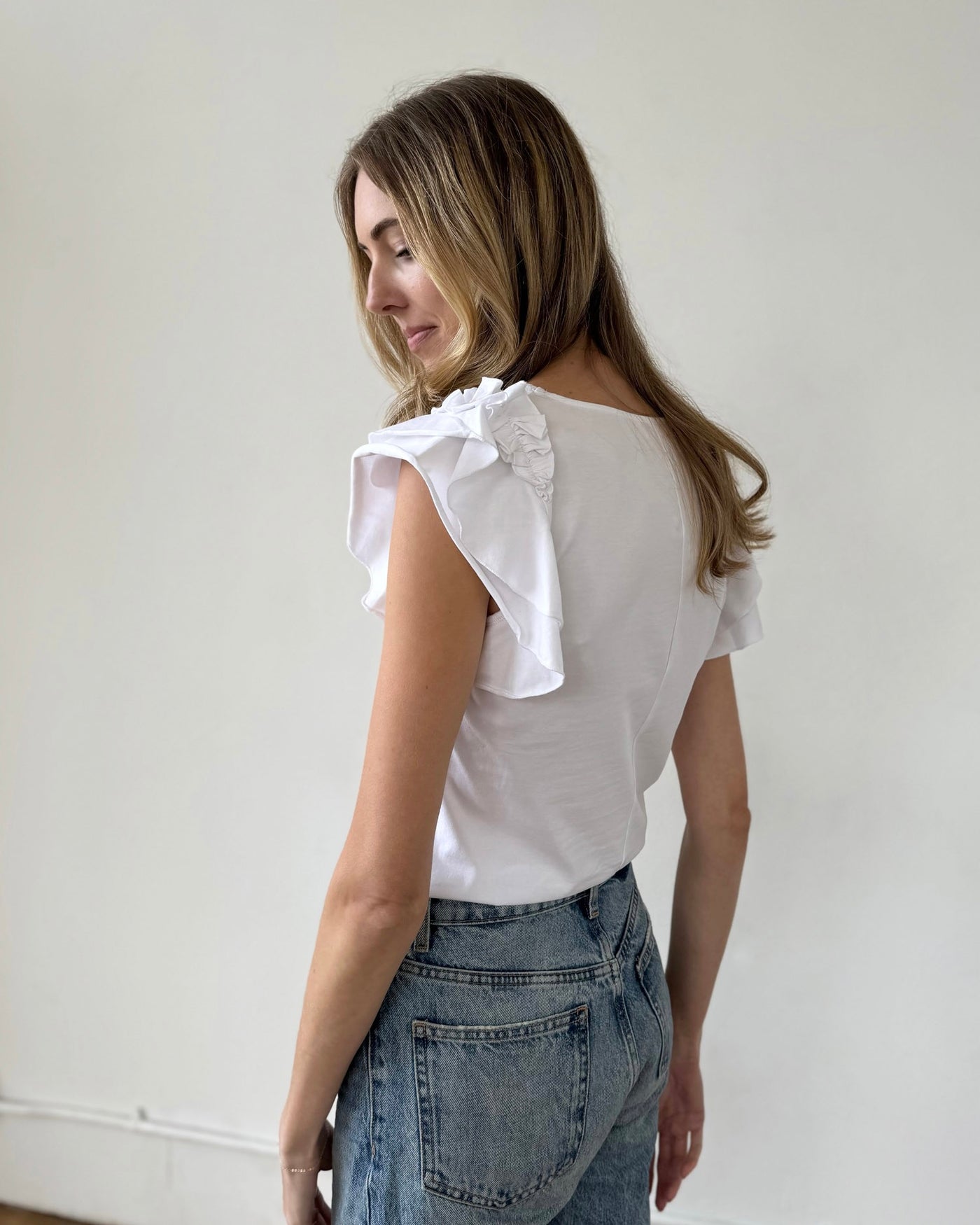 FLORENCE top in White