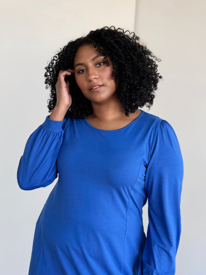 CONSTANCE dress in Blue Iolite